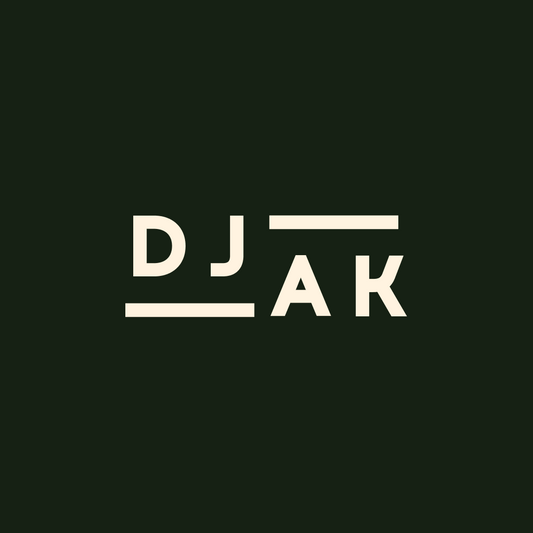 DJAK brand logo on green background - premium calisthenics and functional fitness equipment