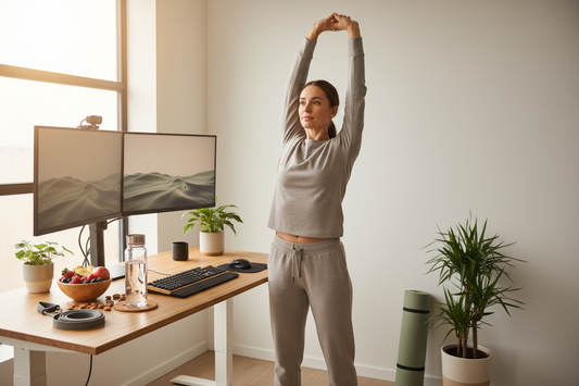 HOW TO BUILD A HEALTHY ROUTINE WITH A DESK JOB