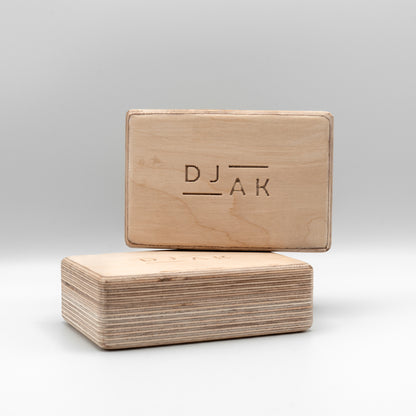 Handstand blocks for calisthenics - side angle view