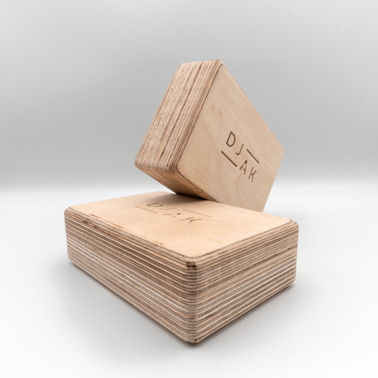 DJAK handstand blocks for gymnastics training - close-up view