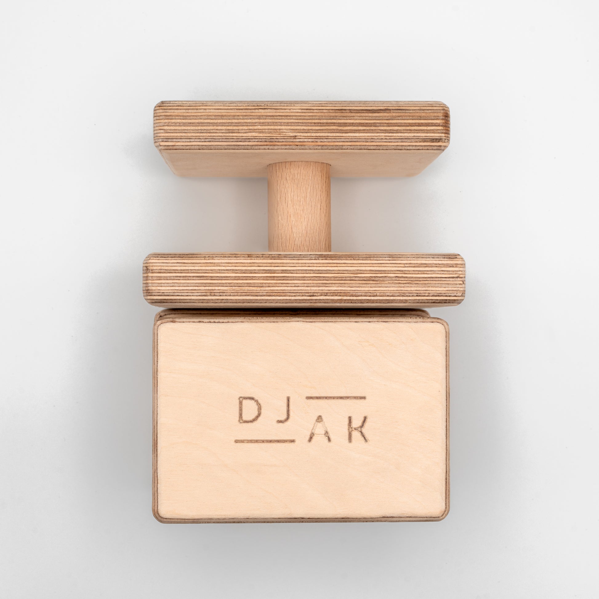 Square handstand canes - top view showing square design