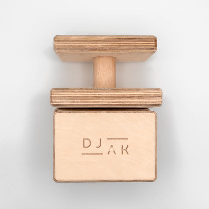 Square handstand canes - top view showing square design